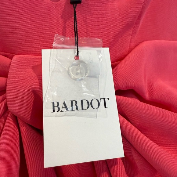 Bardot Annabelle Pink Bow Dress - Picture 10 of 10